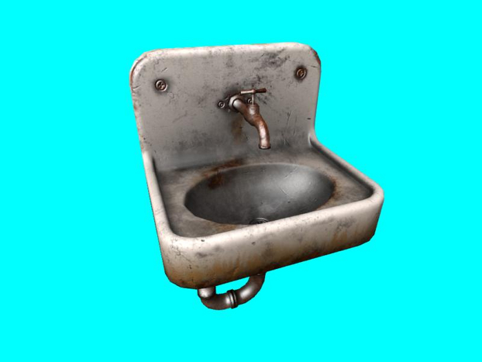 Second Life Marketplace - [VORTEX]Old Sink COPY/MOD